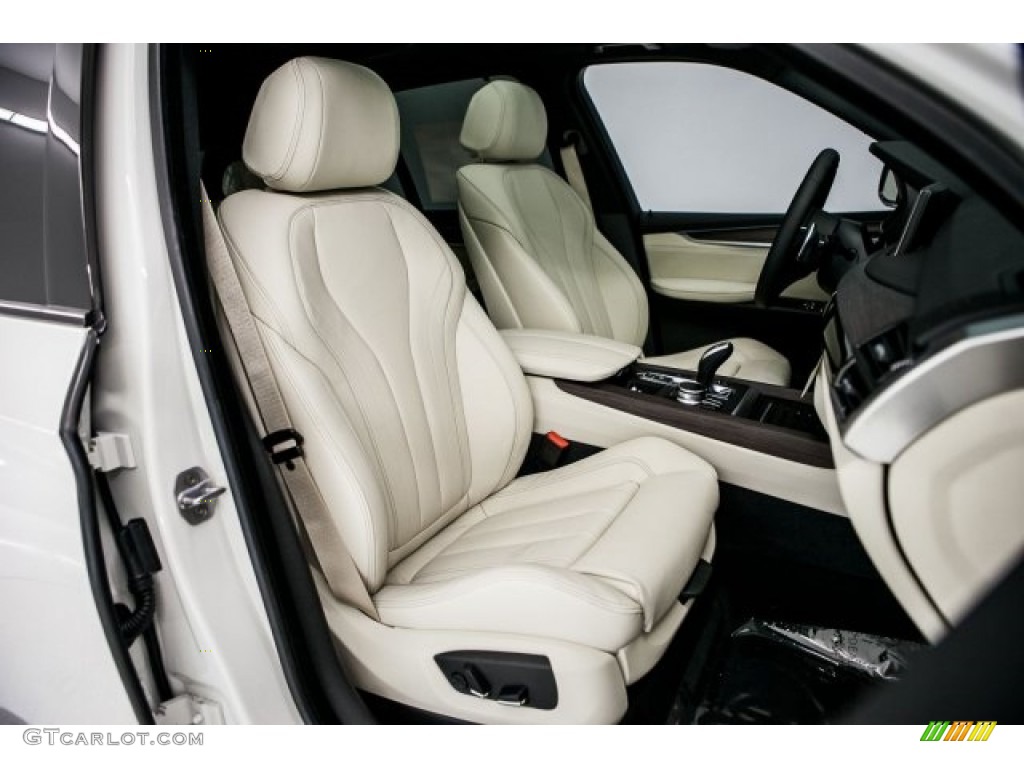 Ivory White/Black Interior 2017 BMW X5 xDrive35i Photo #117615463