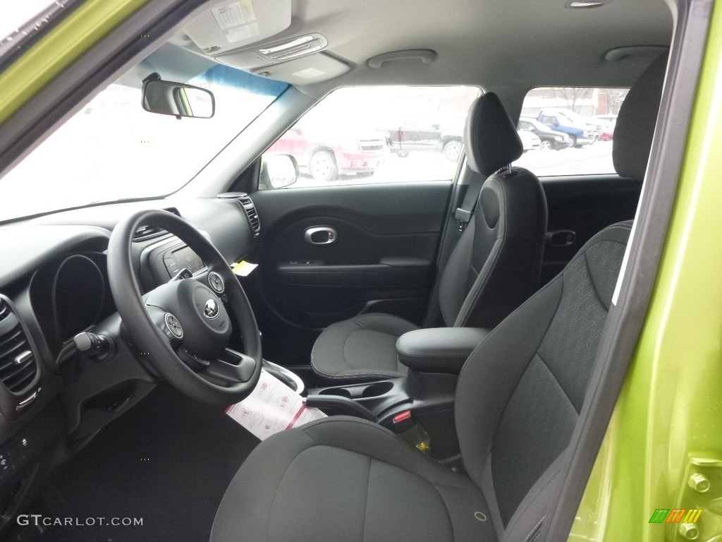 Black Interior 2017 Kia Soul Standard Soul Model Photo #117615747
