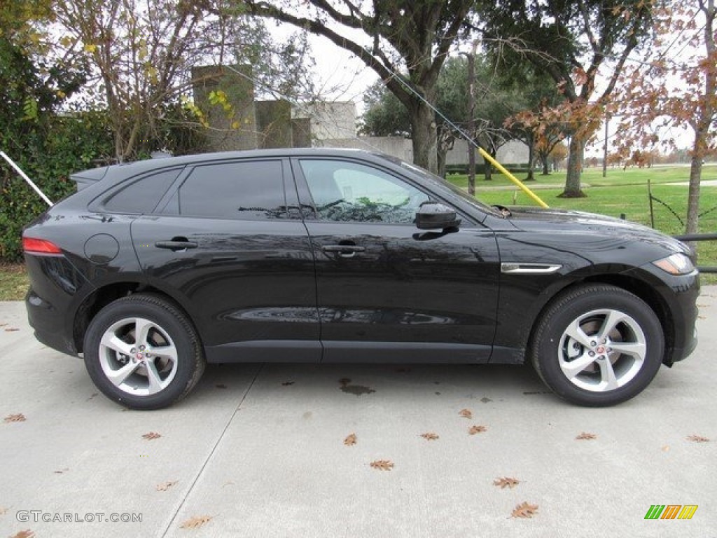 Ultimate Black 2017 Jaguar F-PACE 20d AWD Premium Exterior Photo #117616677