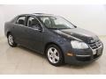 2008 Blue Graphite Metallic Volkswagen Jetta SE Sedan #117593265