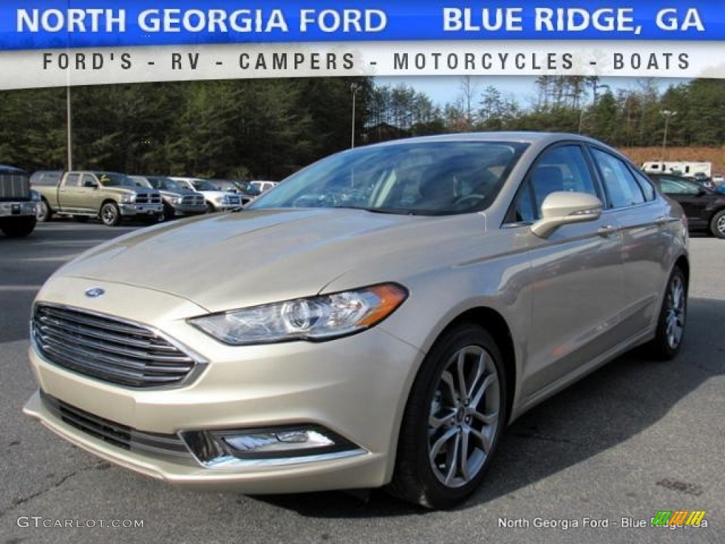 White Gold Ford Fusion