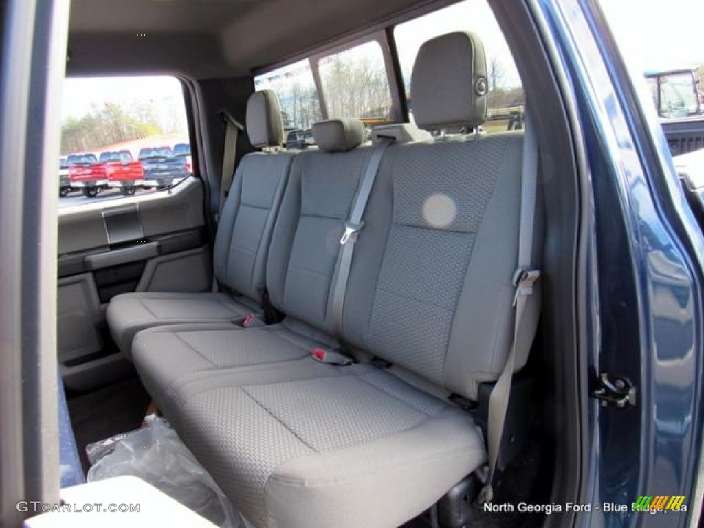 2017 F150 XLT SuperCrew 4x4 - Blue Jeans / Earth Gray photo #13