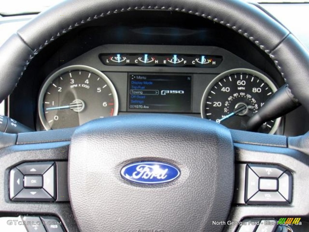 2017 F150 XLT SuperCrew 4x4 - Blue Jeans / Earth Gray photo #19