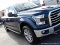 2017 Blue Jeans Ford F150 XLT SuperCrew 4x4  photo #35