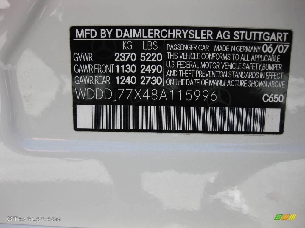 2008 Mercedes-Benz CLS 63 AMG 650 Photo #1176198