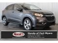 2017 Modern Steel Metallic Honda HR-V EX  photo #1