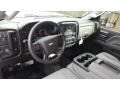 Dark Ash/Jet Black 2017 Chevrolet Silverado 3500HD Work Truck Double Cab 4x4 Interior Color