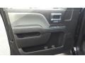 2017 Black Chevrolet Silverado 1500 Custom Double Cab 4x4  photo #6
