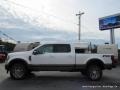 2017 White Platinum Ford F250 Super Duty King Ranch Crew Cab 4x4  photo #2