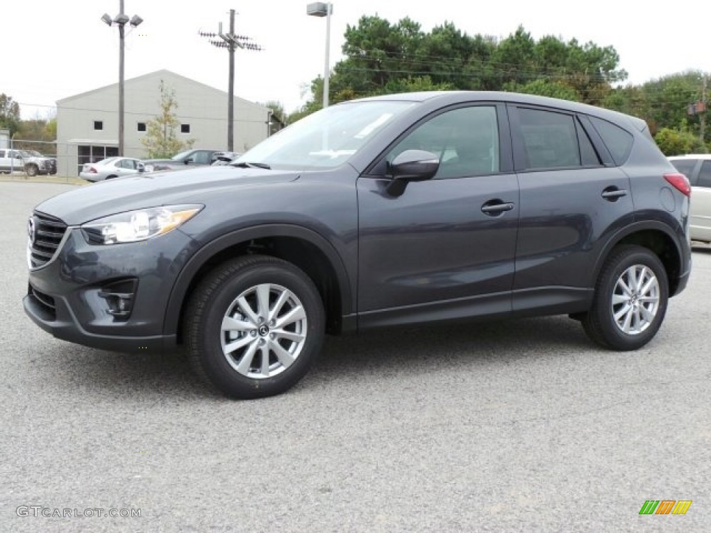 2016 CX-5 Touring - Meteor Gray Mica / Black photo #1