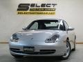 Arctic Silver Metallic 2000 Porsche 911 Carrera Cabriolet