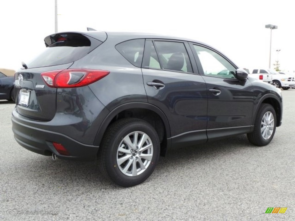 2016 CX-5 Touring - Meteor Gray Mica / Black photo #4
