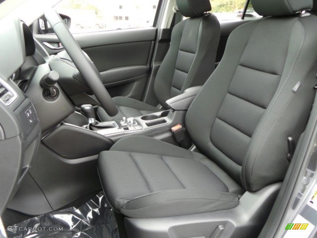 2016 CX-5 Touring - Meteor Gray Mica / Black photo #6