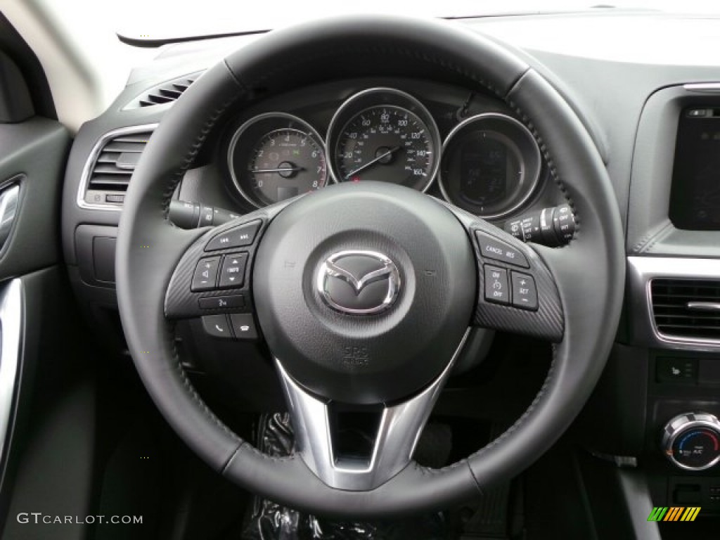 2016 CX-5 Touring - Meteor Gray Mica / Black photo #7