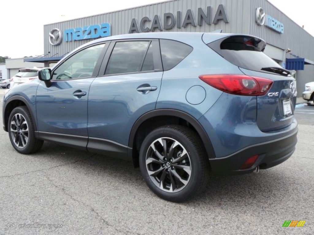 2016 CX-5 Grand Touring - Blue Reflex Mica / Black photo #2