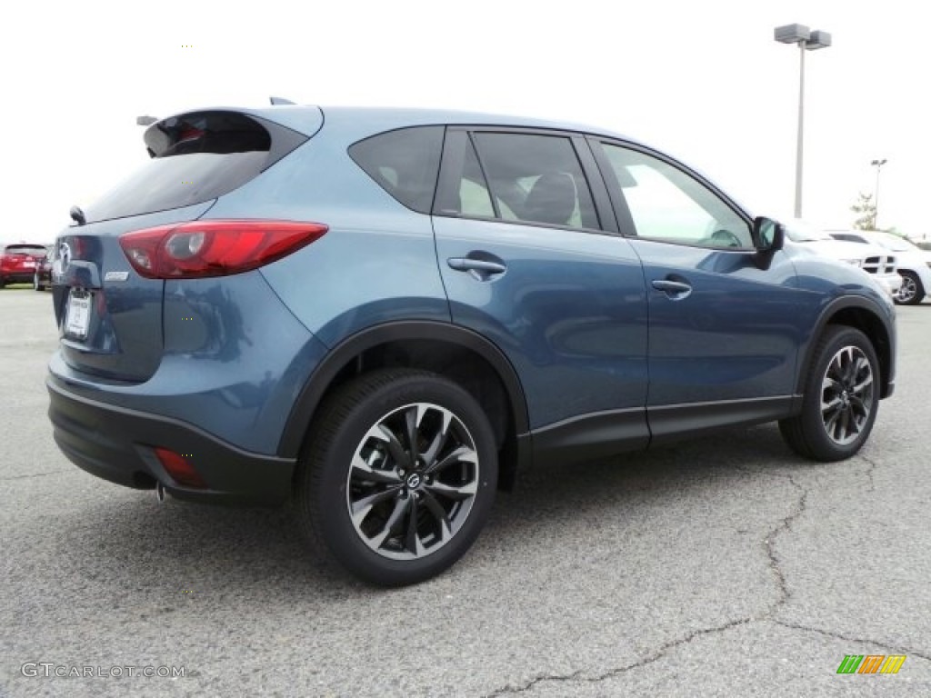 2016 CX-5 Grand Touring - Blue Reflex Mica / Black photo #3