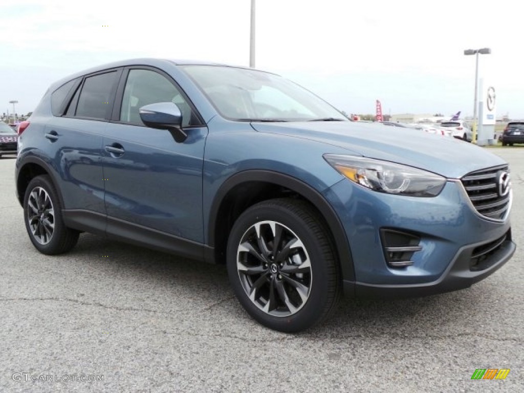 2016 CX-5 Grand Touring - Blue Reflex Mica / Black photo #4