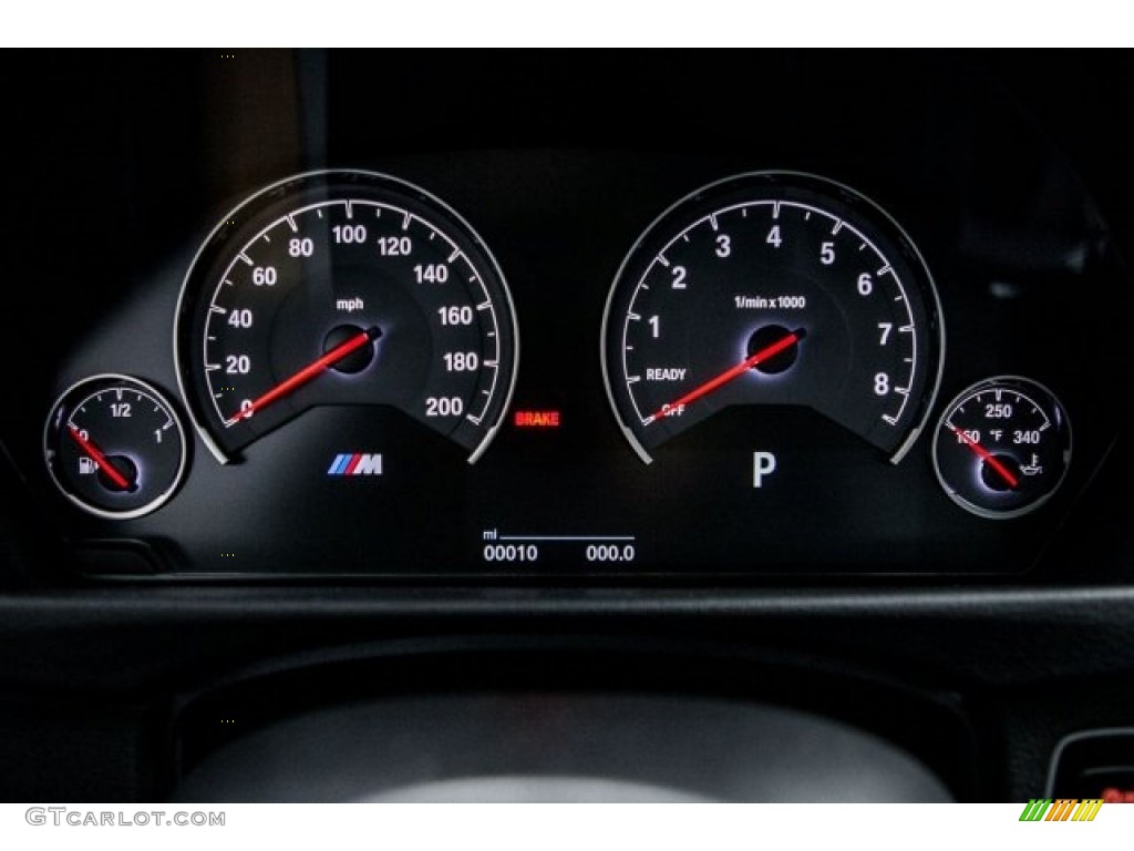 2017 BMW M3 Sedan Gauges Photo #117627357