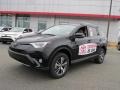 2017 Black Toyota RAV4 XLE  photo #3