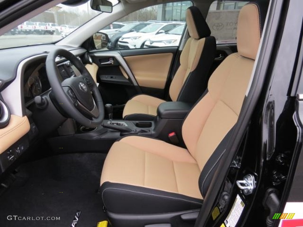 Nutmeg Interior 2017 Toyota RAV4 XLE Photo #117632152