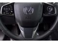 Black 2017 Honda Civic EX Hatchback Steering Wheel
