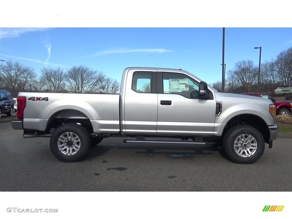 Ingot Silver 2017 Ford F350 Super Duty XL SuperCab 4x4 Exterior Photo #117633170