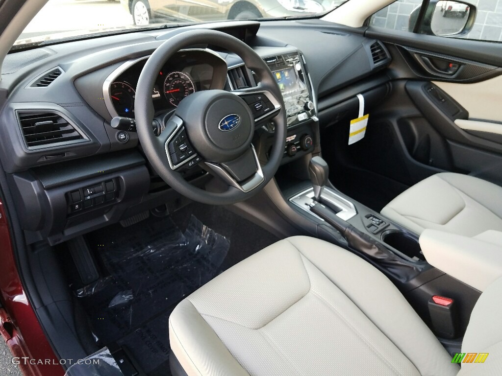 Ivory Interior 2017 Subaru Impreza 2.0i Premium 5-Door Photo #117635055