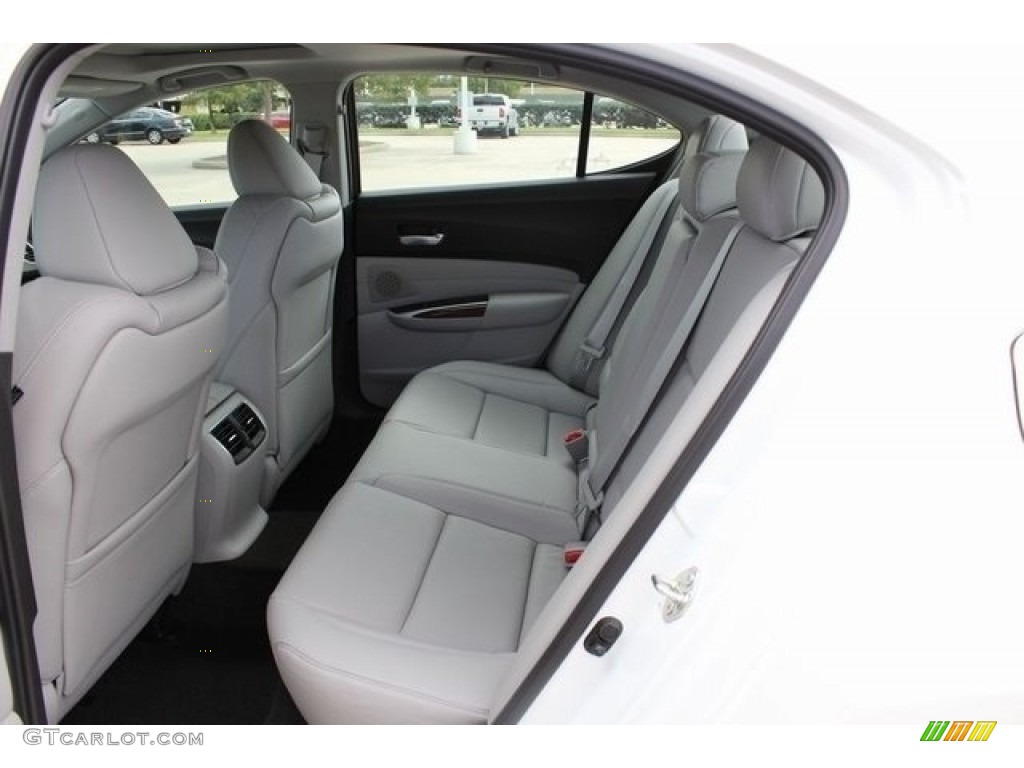 2017 Acura TLX V6 SH-AWD Advance Sedan Rear Seat Photo #117635130