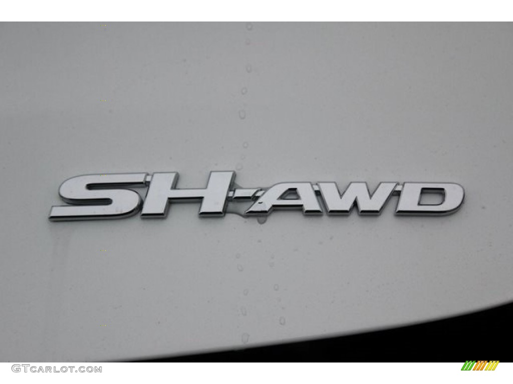 2017 Acura TLX V6 SH-AWD Advance Sedan Marks and Logos Photo #117635250