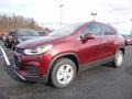 2017 Crimson Metallic Chevrolet Trax LT AWD  photo #1