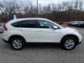 2014 White Diamond Pearl Honda CR-V EX-L AWD  photo #7