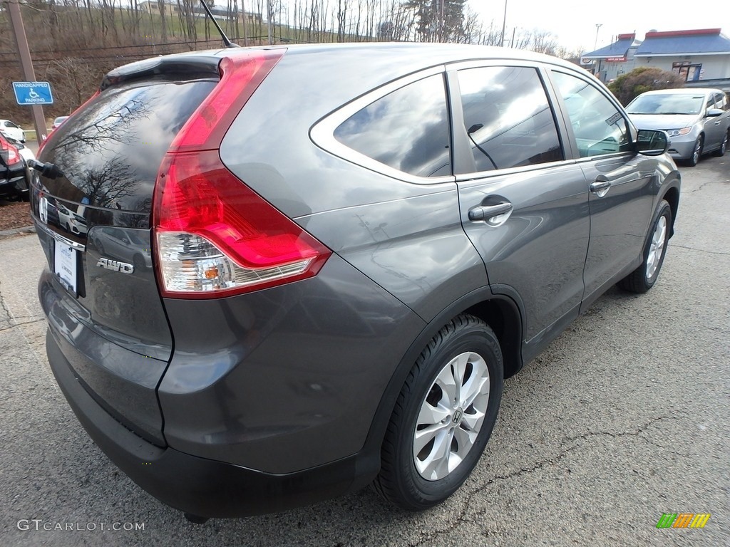 2014 CR-V EX AWD - Polished Metal Metallic / Gray photo #6