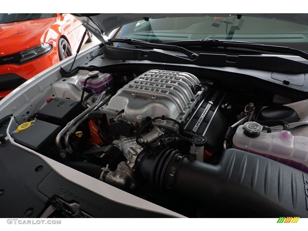 2017 Dodge Charger SRT Hellcat 6.2 Liter Supercharged HEMI OHV 16-Valve VVT V8 Engine Photo #117637746