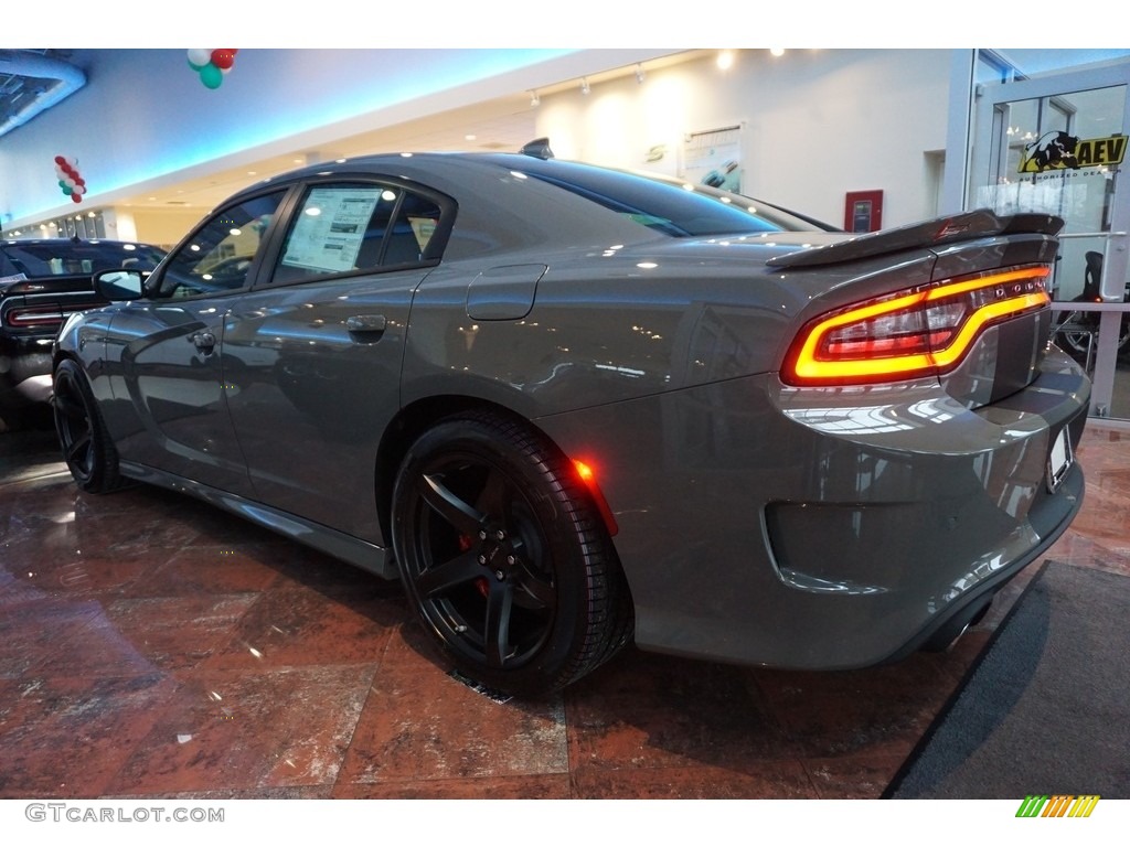 2017 Charger SRT Hellcat - Destroyer Grey / Black photo #2