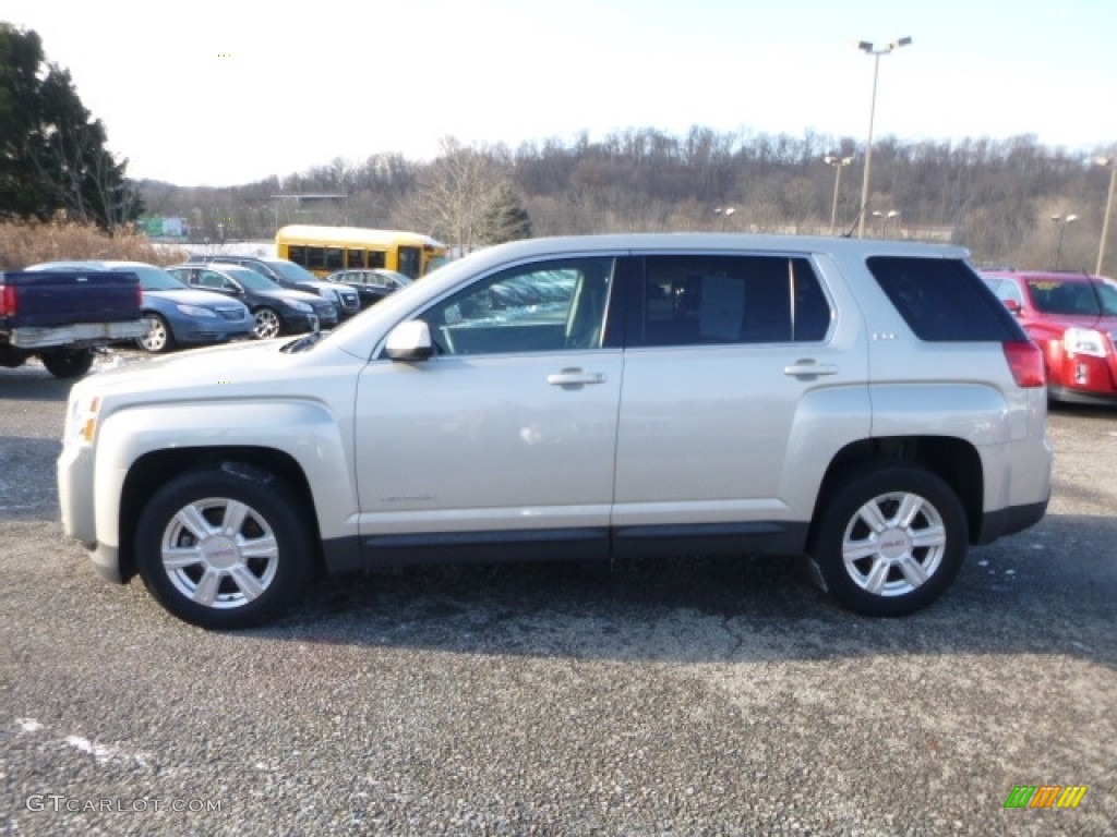 2014 Terrain SLE AWD - Champagne Silver Metallic / Jet Black photo #3