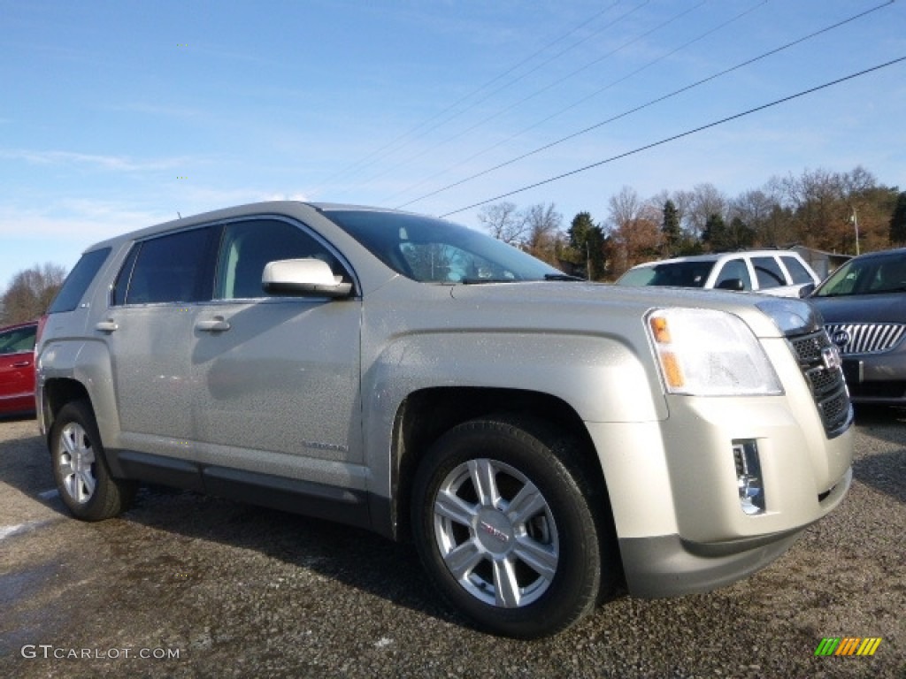 2014 Terrain SLE AWD - Champagne Silver Metallic / Jet Black photo #11