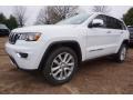 2017 Bright White Jeep Grand Cherokee Limited  photo #1