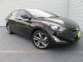 Black 2014 Hyundai Elantra Limited Sedan