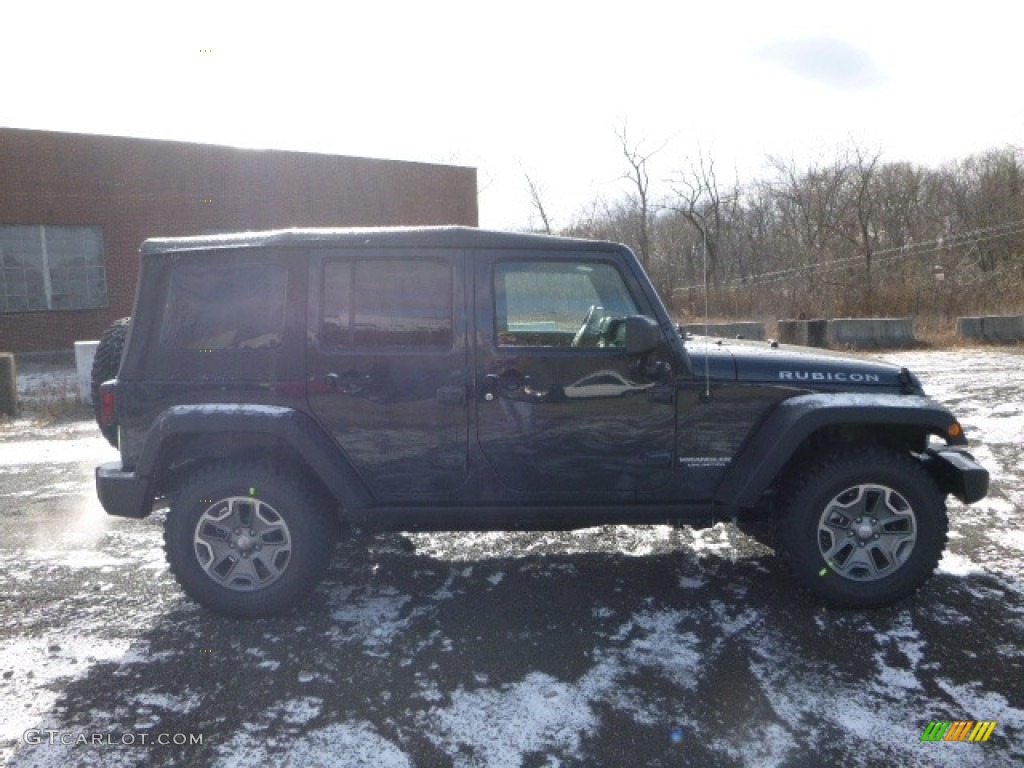 2017 Wrangler Unlimited Rubicon 4x4 - Rhino / Black photo #7