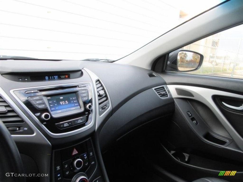 2014 Elantra Limited Sedan - Black / Black photo #18