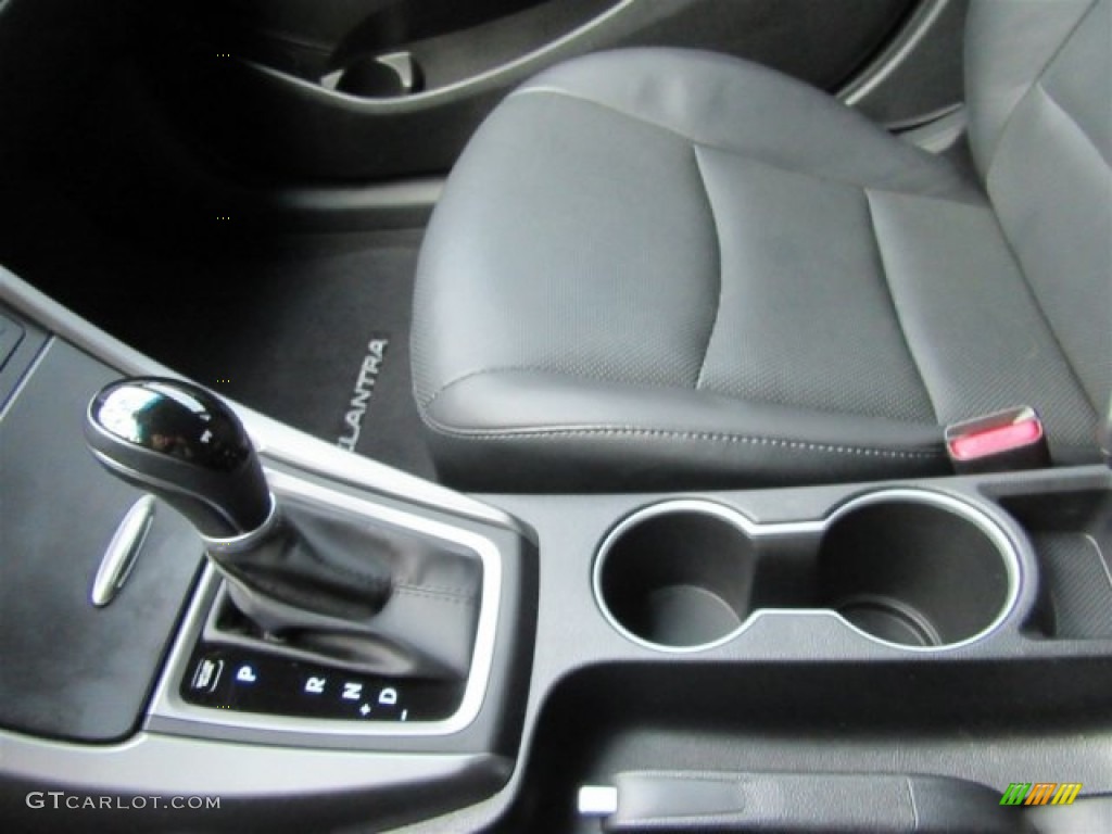 2014 Elantra Limited Sedan - Black / Black photo #19
