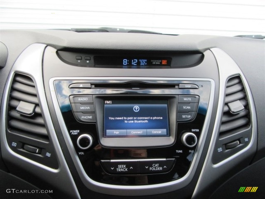 2014 Elantra Limited Sedan - Black / Black photo #25
