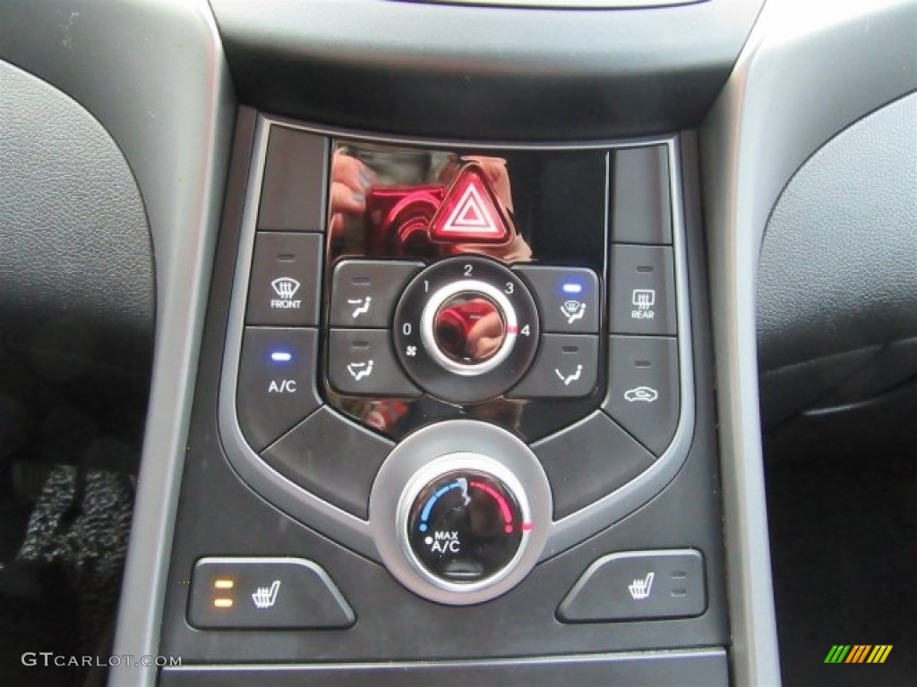 2014 Elantra Limited Sedan - Black / Black photo #26
