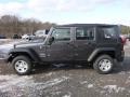 2017 Granite Crystal Metallic Jeep Wrangler Unlimited Sport 4x4  photo #3