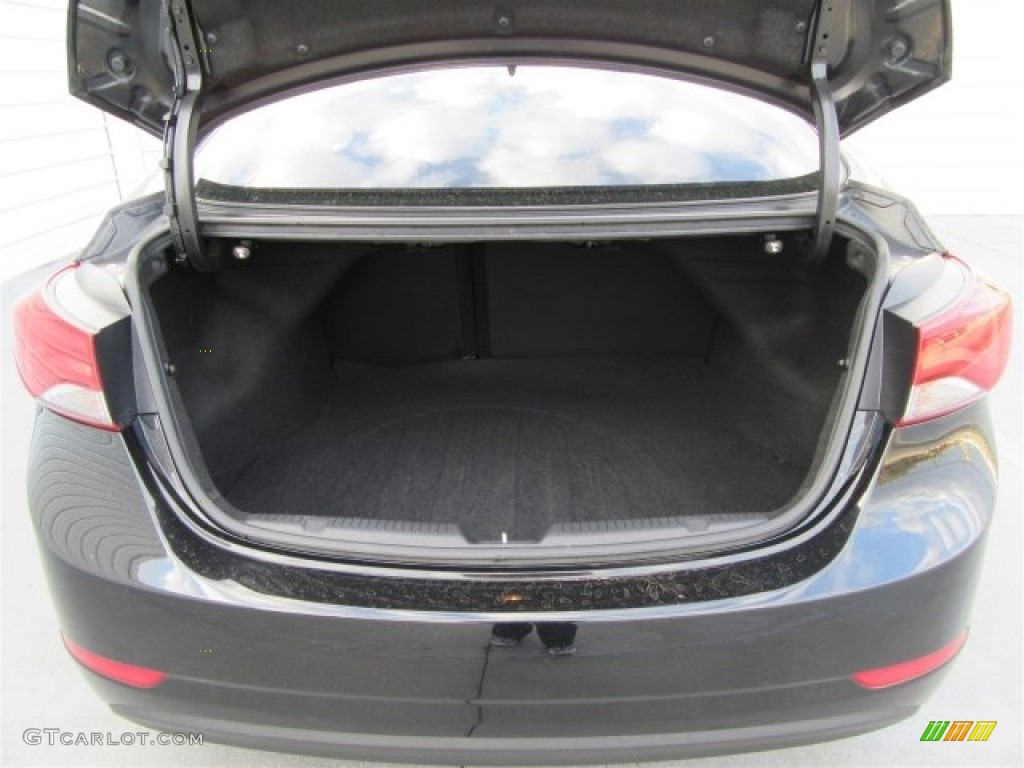 2014 Elantra Limited Sedan - Black / Black photo #49