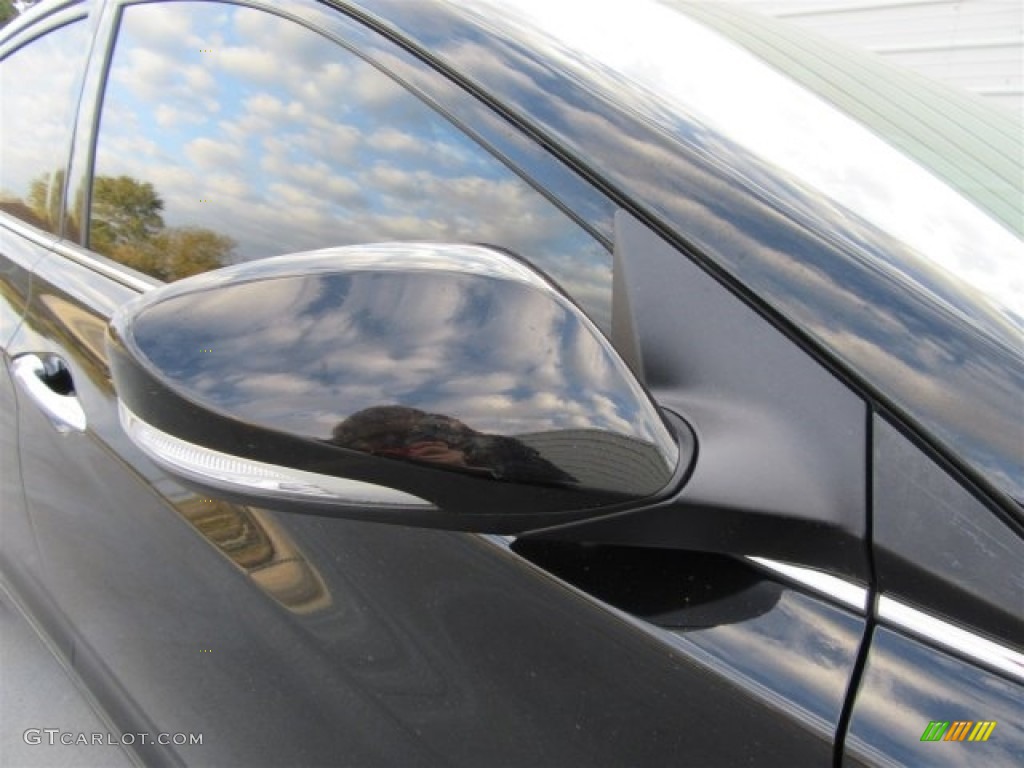 2014 Elantra Limited Sedan - Black / Black photo #51