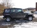 2017 Granite Crystal Metallic Jeep Wrangler Unlimited Sport 4x4  photo #8