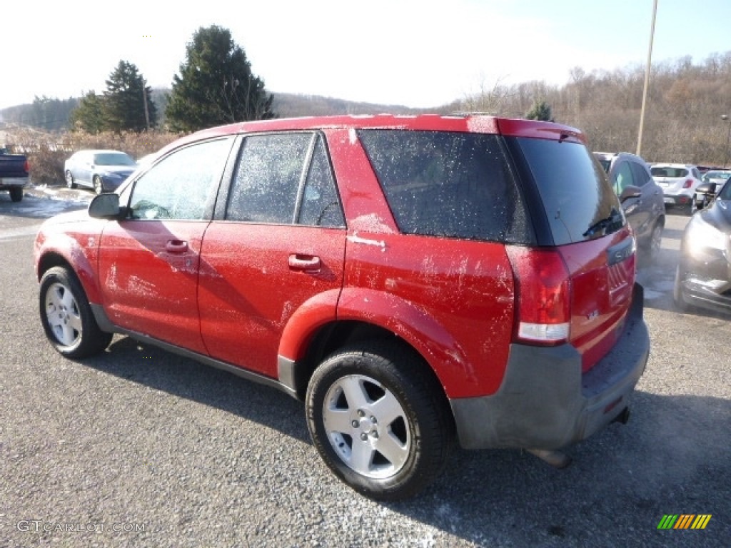 2004 VUE V6 AWD - Chili Pepper Red / Gray photo #4