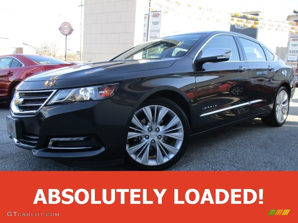 2014 Impala LTZ - Ashen Gray Metallic / Jet Black/Dark Titanium photo #1