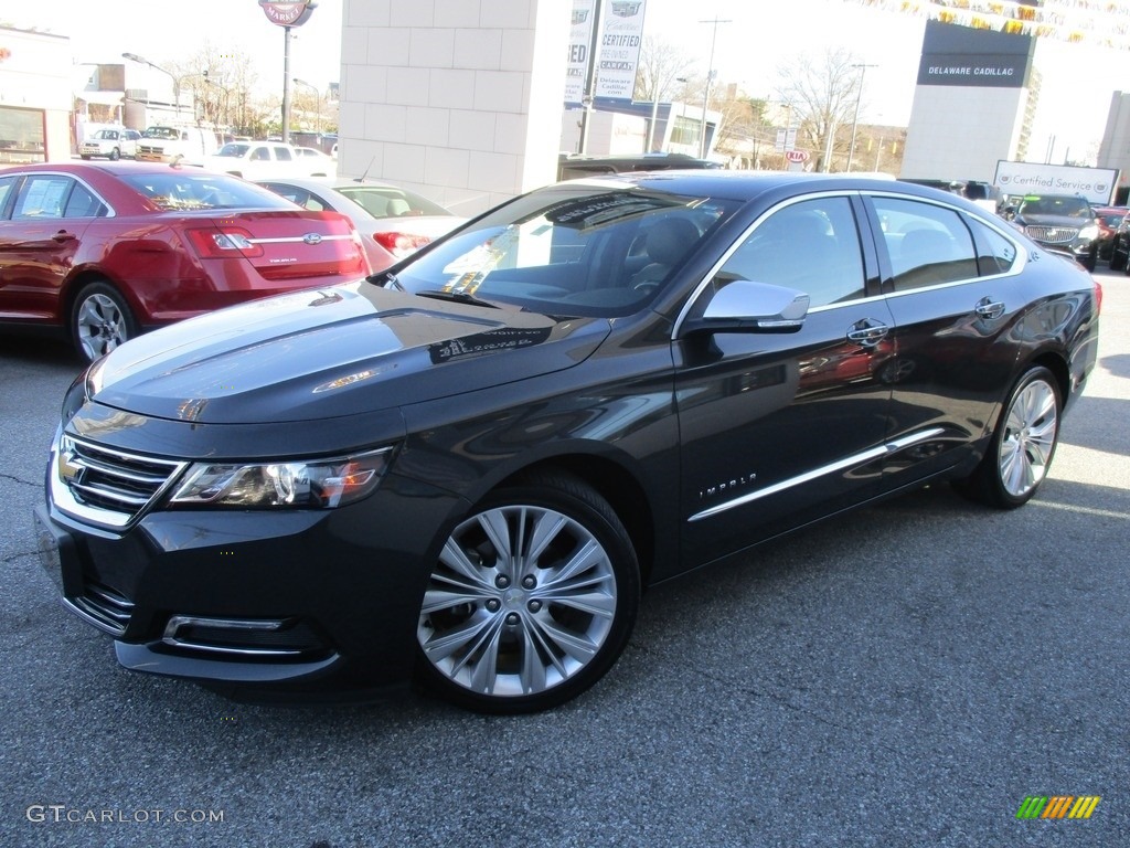 2014 Impala LTZ - Ashen Gray Metallic / Jet Black/Dark Titanium photo #2